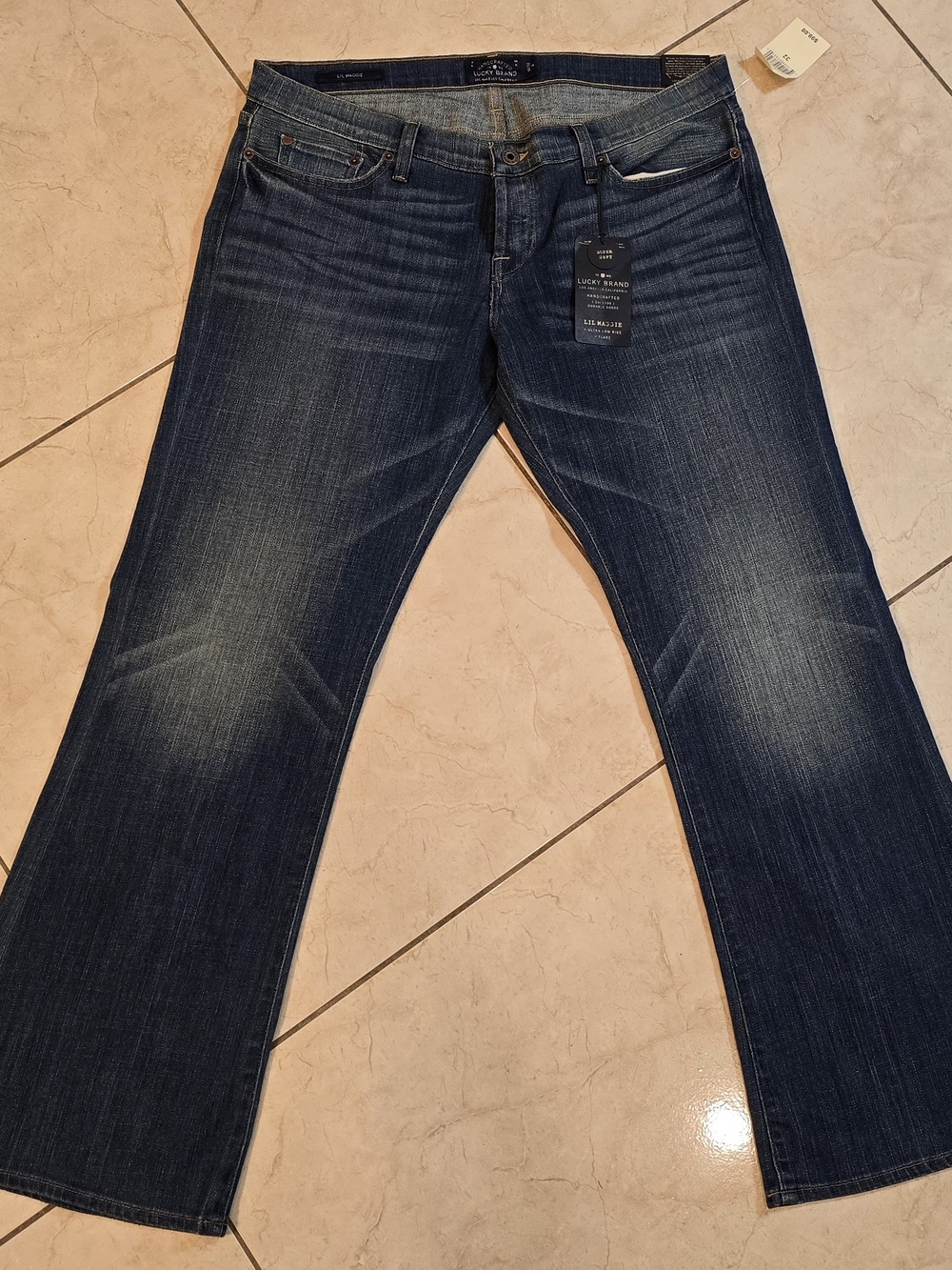Lucky Brand Women's Bootcut Jeans - Indigo Blue Faded Wash